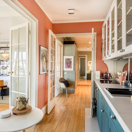 Elegant 2 Bedroom Apartment, Republique-bastille Areas, By Easyflat 公寓 *